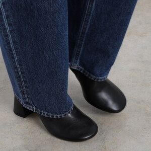 Dear Frances Black Ankle Booties